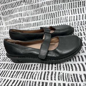Alegria PG Lite Fel-101 Black leathwr Mary Jane Clog Women's EU 40 /US 10 - 10.5